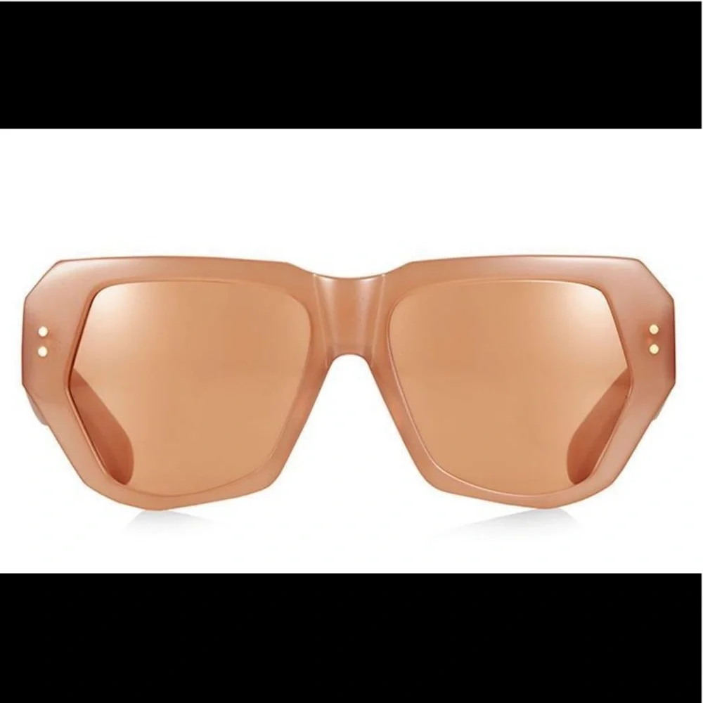 PARED BEC + BRIDGE BIG MAMMA SUNGLASSES PINK AMBER NWOT